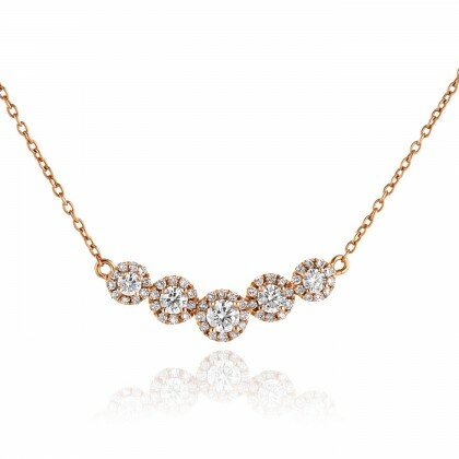 5 STONES PENDENT